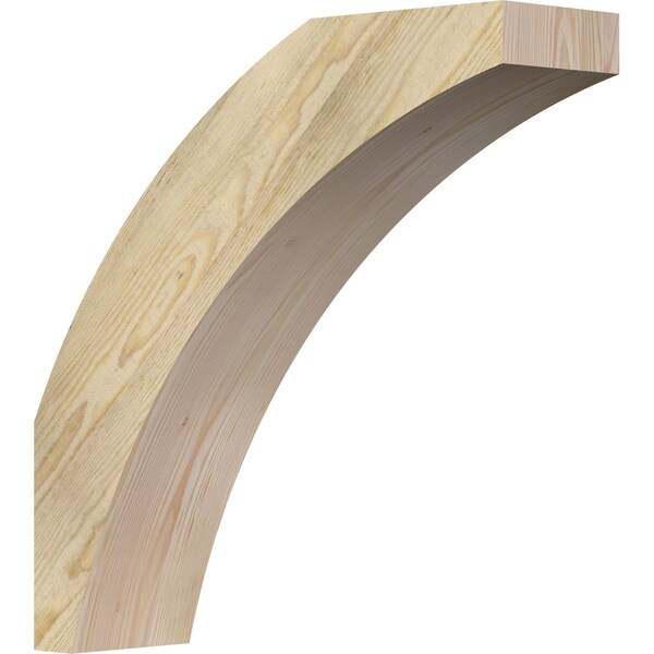 Ekena Millwork 6"W x 22"D x 22"H Thorton Rough Sawn Knee Brace, Douglas Fir BRC06X22X22THR00RDF - main